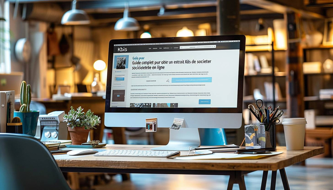 Guide complet pour obtenir un extrait Kbis de société en ligne